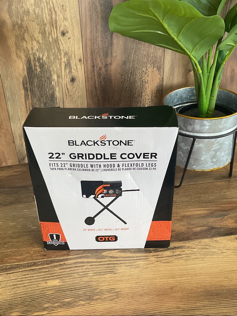 Blackstone 22" Flexfold Legs Heavy Duty Griddle Cover NIB